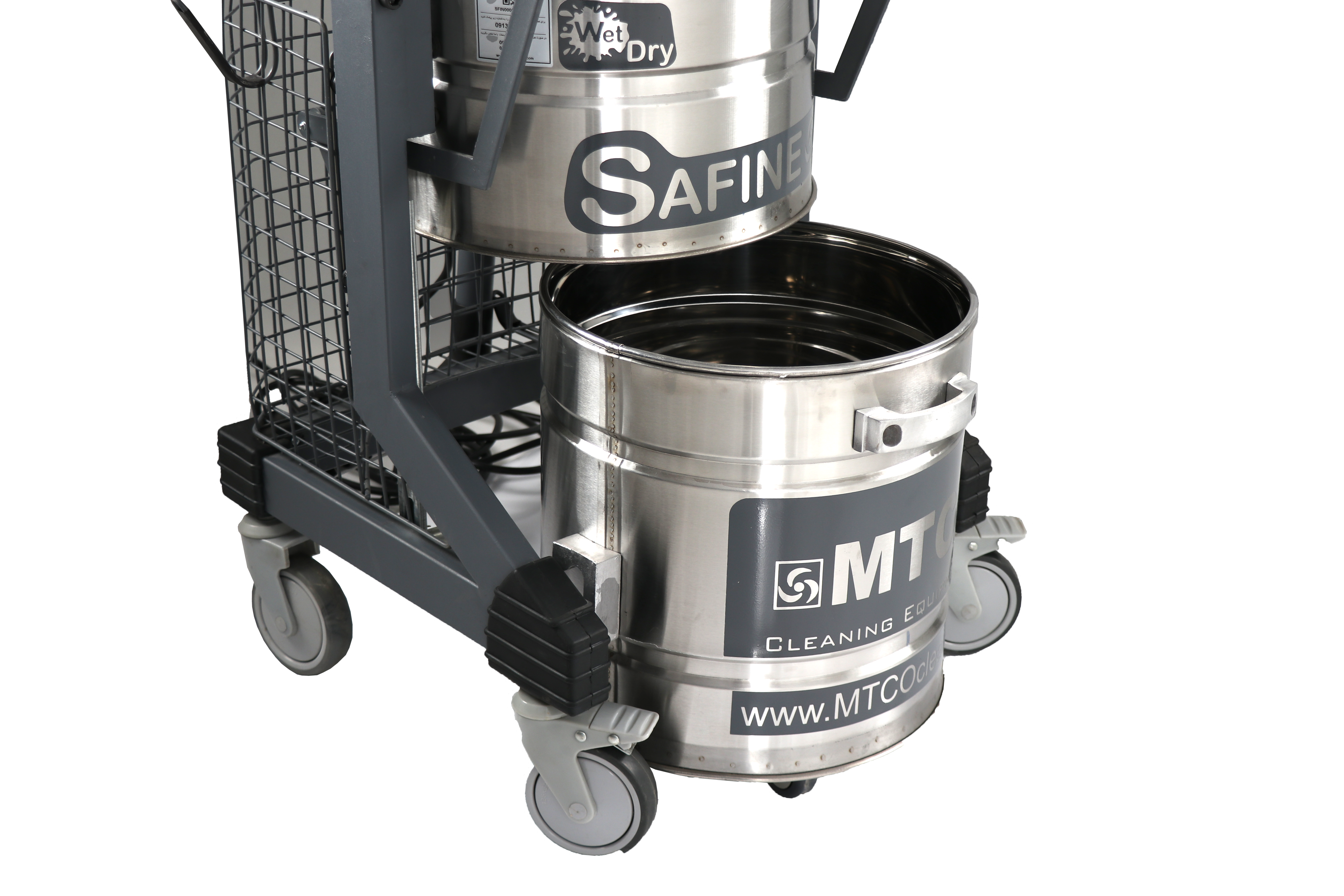 جارو صنعتی آب و خاک 90 لیتر 